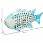 Figurine Décorative Alexandra House Living Bleu Bois de manguier Poisson 10 x 28 x 62 cm