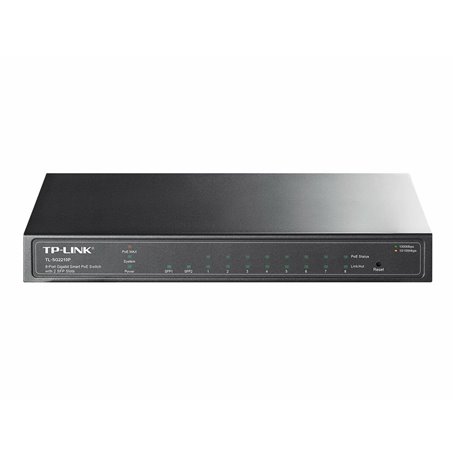 TP-Link TL-SG2210P Géré L2 Gigabit Ethernet (10/100/1000) Connexion Ethernet