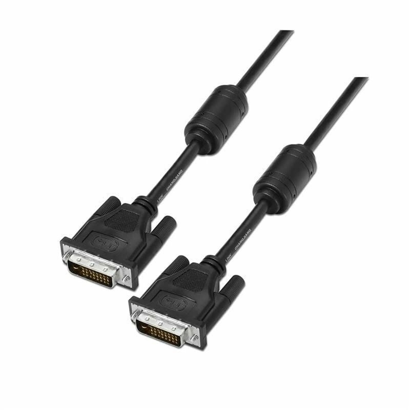 AISENS A117-0089 câble DVI 1,8 m DVI-D Noir