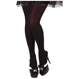 Collants de déguisement Noir Taille unique