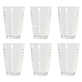 Set de Verres DKD Home Decor 8424001836048 Transparent Verre 300 ml (6 pcs)