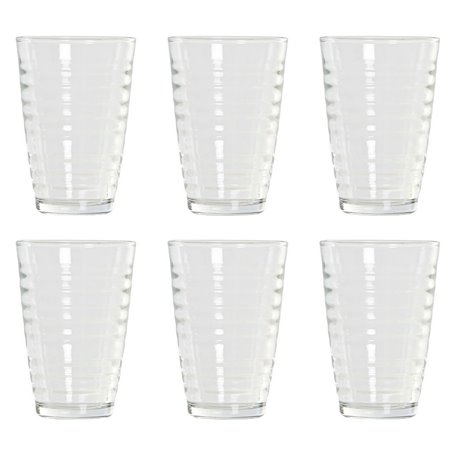 Set de Verres DKD Home Decor 8424001836048 Transparent Verre 300 ml (6 pcs)