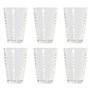 Set de Verres DKD Home Decor 8424001836048 Transparent Verre 300 ml (6 pcs)