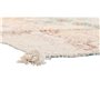 Tapis DKD Home Decor Finition vieillie Bleu Coton Arabe Frange (120 x 180 x 1 cm)