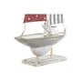 Figurine Décorative Home ESPRIT Bleu Rouge Multicouleur Voilier 13,5 x 5 x 25 cm (2 Unités)