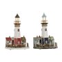 Décoration lumineuse Home ESPRIT Bois Aluminium Phare 20 x 20 x 30,5 cm (2 Unités)