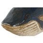 Figurine Décorative Home ESPRIT Blanc Blue marine Baleine 40 x 7 x 12 cm