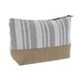 Nécessaire de Voyage Home ESPRIT Gris Corail 25 x 7 x 15 cm (2 Unités)