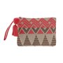 Nécessaire de Voyage Home ESPRIT Beige Fuchsia 26 x 2 x 19 cm