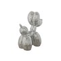 Figurine Décorative Home ESPRIT Argenté Chien 26 x 12 x 26 cm