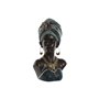 Figurine Décorative Home ESPRIT Bleu Noir Doré Africaine 23 x 17 x 39 cm