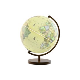 Globe terrestre Home ESPRIT Marron PVC 26 x 25 x 34 cm