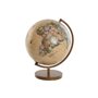 Globe terrestre Home ESPRIT Marron PVC 26 x 25 x 34 cm