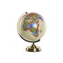 Globe terrestre Home ESPRIT Beige Doré PVC 33 x 32 x 42 cm