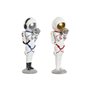 Figurine Décorative Home ESPRIT Bleu Blanc Rouge Doré Femme Astronaute 11 x 7 x 25 cm (2 Unités)