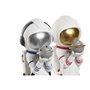 Figurine Décorative Home ESPRIT Bleu Blanc Rouge Doré Femme Astronaute 11 x 7 x 25 cm (2 Unités)