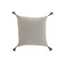 Coussin Home ESPRIT Noir Beige Boho 45 x 45 cm