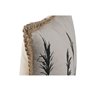 Coussin Home ESPRIT Noir Beige Frange Boho 45 x 45 cm