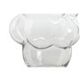 Vase Home ESPRIT Transparent Verre 19 x 19 x 24 cm