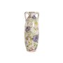 Vase Home ESPRIT Blanc Multicouleur Lila Grès 13 x 13 x 35 cm