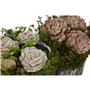 Plante décorative Home ESPRIT Fleur 18 x 18 x 24 cm (2 Unités)