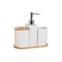 Ensemble de Bain Home ESPRIT Blanc Naturel Bambou Dolomite 19