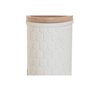 Verre Home ESPRIT Blanc Naturel Résine Bambou 9,5 x 7 x 11 cm