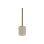 Brosse de salle de wc Home ESPRIT Beige Doré Grès 10