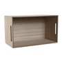 Boîte Décorative Home ESPRIT Multicouleur Naturel Bois MDF 36 x 21 x 18 cm