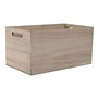 Boîte Décorative Home ESPRIT Multicouleur Naturel Bois MDF 36 x 21 x 18 cm