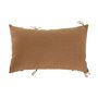 Coussin Home ESPRIT Marron Moutarde Terre cuite Patchwork Boho 50 x 30 cm