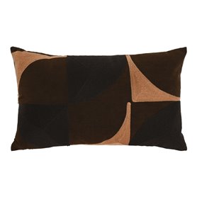 Coussin Home ESPRIT Marron Terre cuite Boho 50 x 30 cm