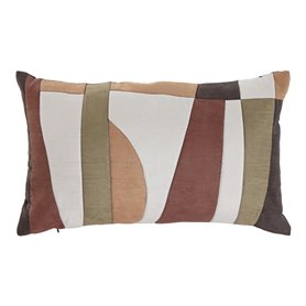 Coussin Home ESPRIT Patchwork Boho 50 x 30 cm