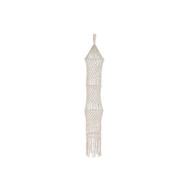 Écran de lampe Home ESPRIT Beige Boho 25 x 25 x 160 cm