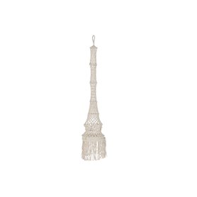 Écran de lampe Home ESPRIT Beige Boho 30 x 30 x 170 cm