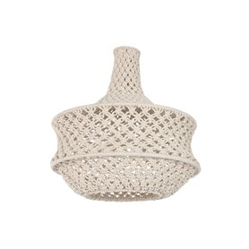 Écran de lampe Home ESPRIT Naturel Boho 40 x 40 x 42 cm