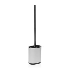 Brosse de salle de wc Versa Blanc Acier polypropylène 7