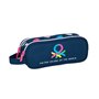 Trousse Fourre-Tout Double Benetton Corazones Blue marine 21 x 8 x 6 cm