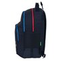 Cartable Benetton Sixties Blue marine 32 x 42 x 15 cm