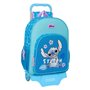 Cartable à roulettes Lilo & Stitch Hawaii Bleu 33 x 42 x 14 cm