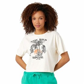 T shirt à manches courtes Rip Curl Stay Wild  Blanc