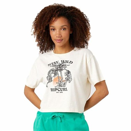 T shirt à manches courtes Rip Curl Stay Wild  Blanc