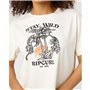 T shirt à manches courtes Rip Curl Stay Wild  Blanc