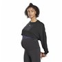 Tee-shirt Manches Longues Femme Reebok Studio Maternity Restorative Noir