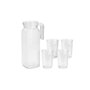 Set de pichets avec verres Excellent Houseware ye9000500 200 ml 1