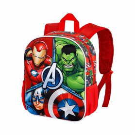 Cartable 3D The Avengers Karactermania Rouge 26 x 11 x 31 cm