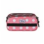 Trousse Fourre-Tout Triple Minnie Mouse Karactermania Rose