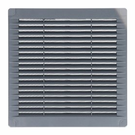 Grille de ventilation EDM 87705 Gris 20 x 20 x 0