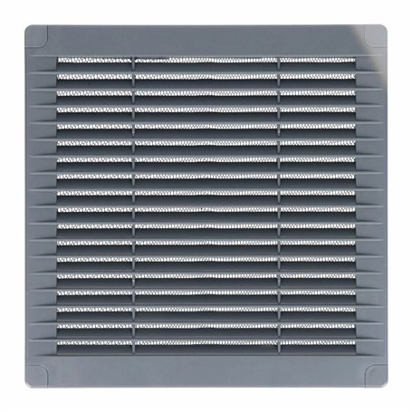 Grille de ventilation EDM 87705 Gris 20 x 20 x 0