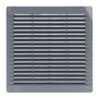 Grille de ventilation EDM 87705 Gris 20 x 20 x 0